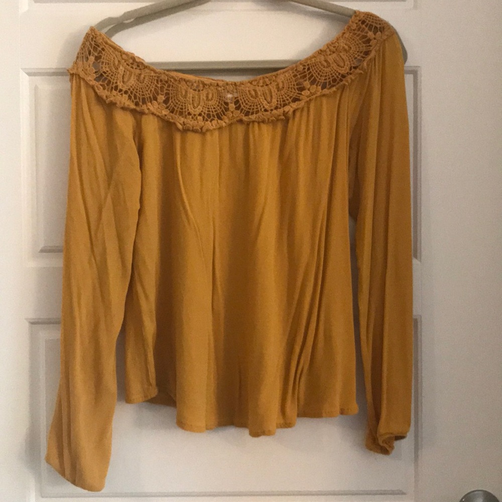 off the shoulder blouse